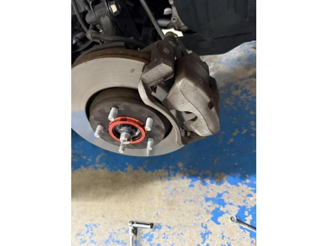 トヨタ　アルファード　車検　ブレーキパッド交換　安心　安全　守口　門真　寝屋川　高槻　枚方　オートスピリット