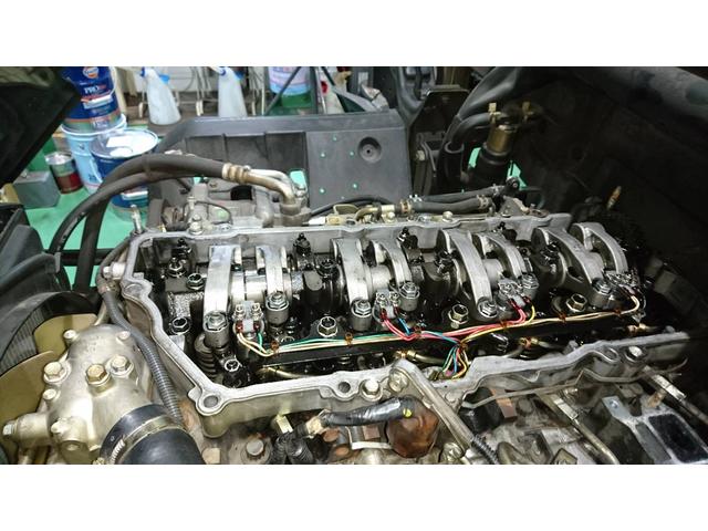 いすゞ　エルフ　ＮＰＲ８１　エンジンがぶるぶる振れる　インジェクター交換　大阪　トラック・バン　修理　春田自動車