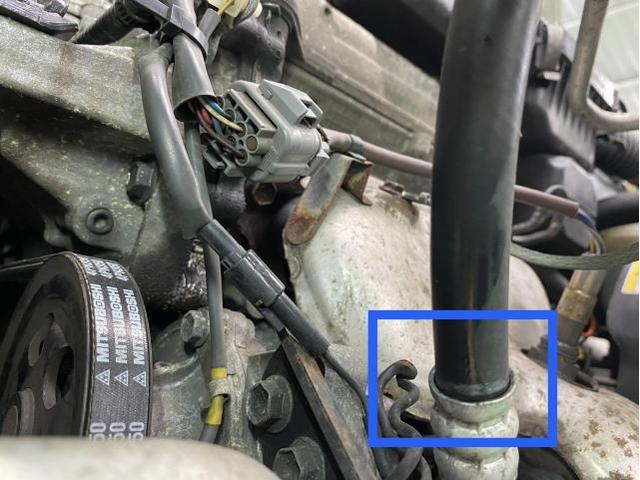 ! a MG21S 日産モコ クーラーコンデンサー ホース付 95038-73H11 純正 [即決] MRワゴン MF21S ニッサン モコ ＭＧ２１Ｓ のエアコンが効かない クーラーガス漏れ