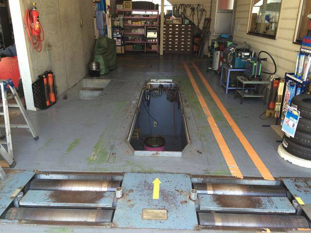 車検専用ラインも完備