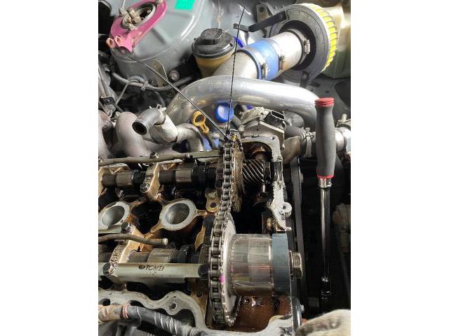 シルビアNVCS交換　SR20