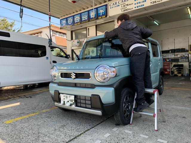 新車　スズキ　ハスラー　納車しました。