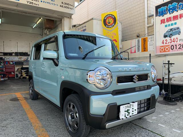 新車　スズキ　ハスラー　納車しました。