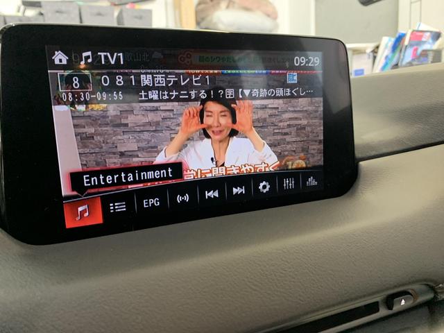 マツダ CX-8　テレビキャンセラー取付け　