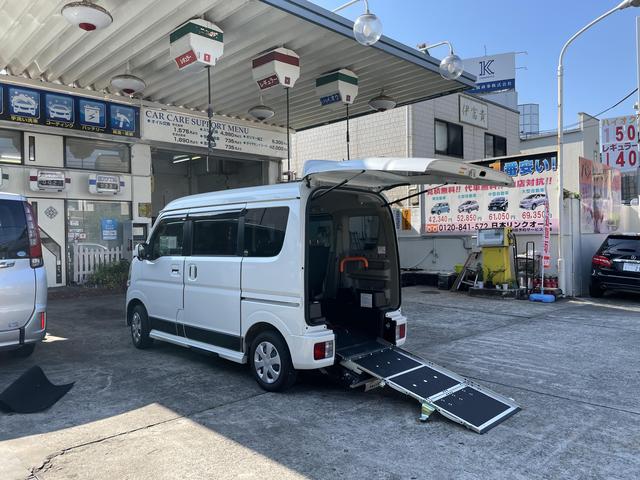 福祉車両　スズキ　エブリイ　スローパー　納車