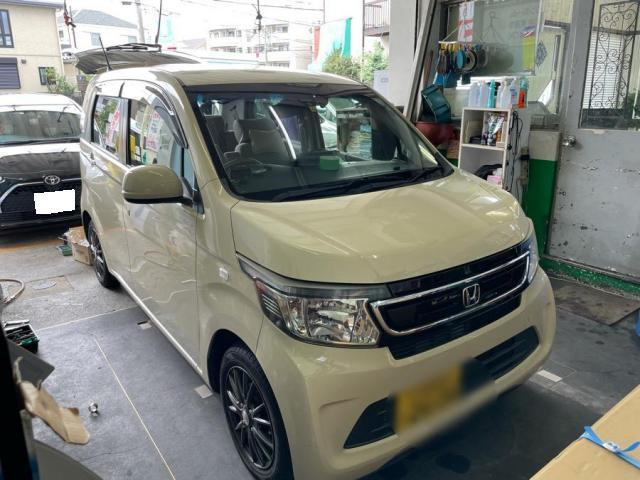 ホンダ N-WGN 持込みカーナビ取付け