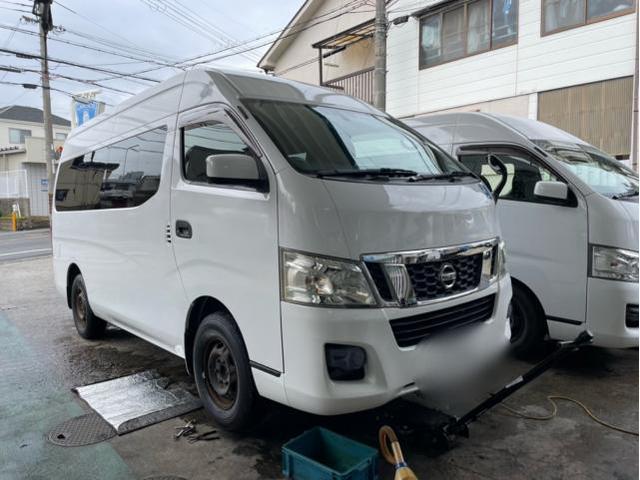 日産NV350　エンジンオイル交換
