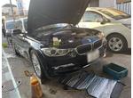 BMW320i エンジンオイル・オイルフィルター交換