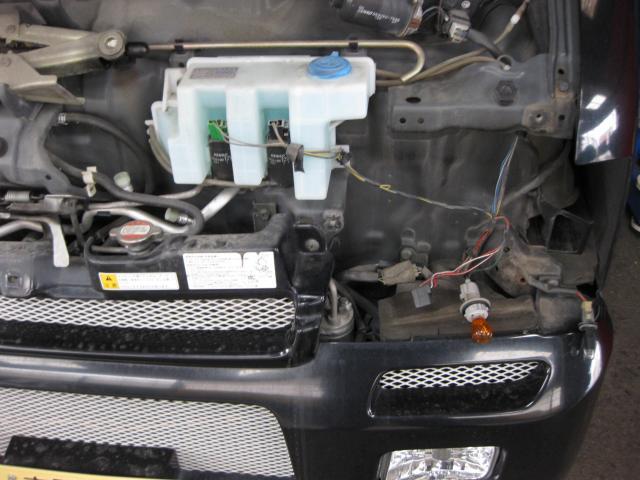 エヴリィワゴン　ヘッドライト　LED化