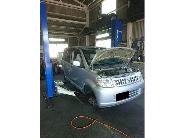 京都市伏見区　日産 オッティ　車検承りました