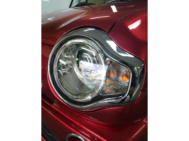 PPF ハスラー ヘッドライト施工 スズキカーズ大阪摂津店 摂津市