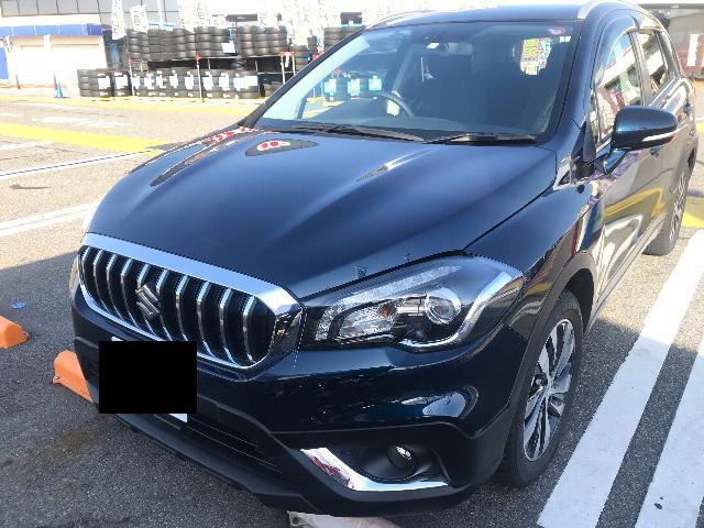 SX-4 S-CROSS ヘッドライトプロテクションフィルム　スズキカーズ大阪店　摂津市