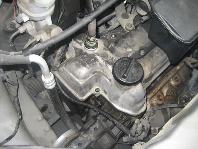 ＭＣ22Ｓ　ワゴンＲ　オイル漏れ修理