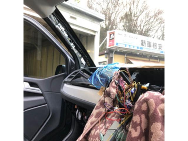 カラベルT6 ナビ取付け