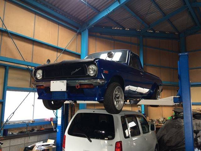 旧車の整備もやっています。