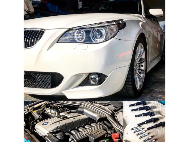 BMW５シリーズ（Ｅ６０）修理入庫！