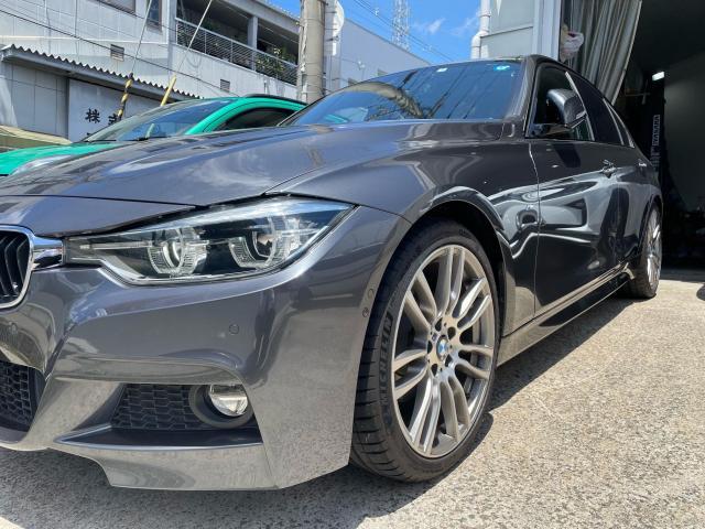 BMW3シリーズ（F30)ヘッドライト水滴！大阪府、奈良県、京都府、兵庫県、BMW修理