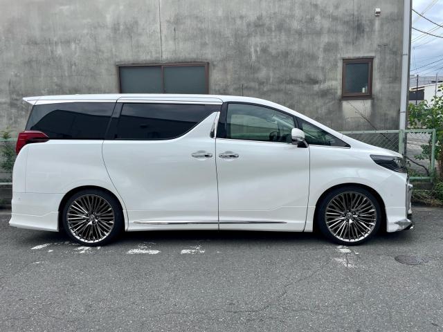 アルファード車高調取付！大阪府、奈良県、京都府、兵庫県、和歌山県、トヨタ修理