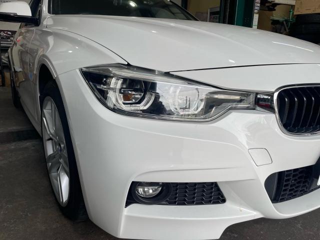 BMW３シリーズ（F30）ヘッドライト水滴修理！大阪府、奈良県、京都府、兵庫県、和歌山県、