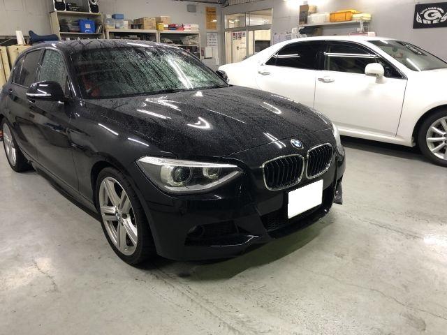 大阪府 寝屋川市より　BMW　116i 外車・輸入車　ドライブレコーダー持込み取付け　パーツ取付のみ作業可能店　カーショップグレス