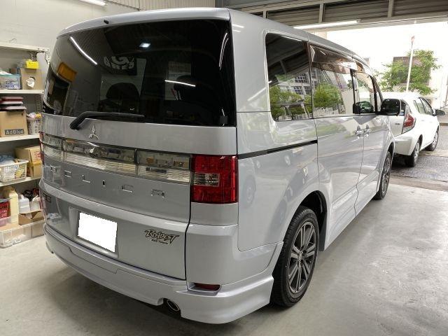 大阪府 門真市より DBA-CV5W ミツビシ デリカ　キズ・へこみ直し塗装修理
車両保険修理　板金・塗装 修理　四條畷・枚方・交野・大東・寝屋川・守口・東大阪