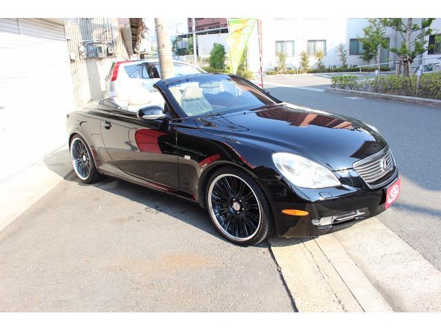 大阪府寝屋川市より　アメリカ　レクサス　SC430　店頭中古車　グーネット問い合わせ　外車・輸入車販売　カーショップ　GRES(グレス)
