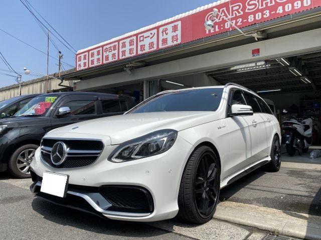 大阪・寝屋川市より RBA-212255C メルセデス・ベンツ E300ステーションワゴン 輸入車・外車　エンジンオイル交換　四條畷・門真・大東・枚方・守口・交野・東大阪