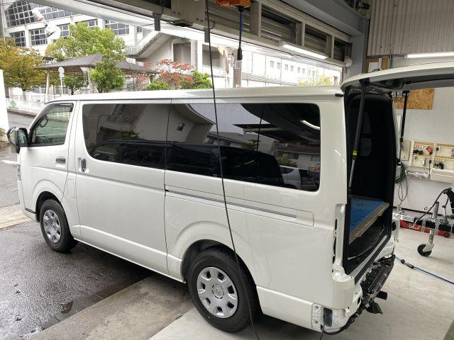 大阪市 鶴見区より QDF-GDH201V トヨタ ハイエース