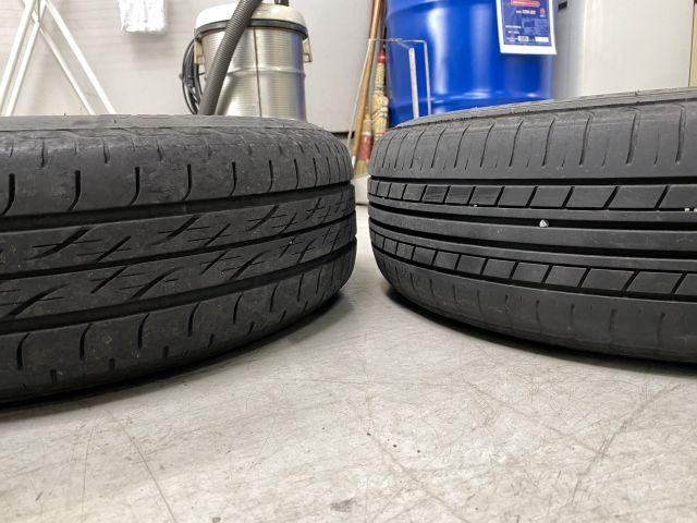 大阪府 門真市より DBA-NCP81G トヨタ シエンタ タイヤ交換・スタッドレスタイヤ交換・ローテーション　タイヤ持込み交換　四条畷・枚方・大東・交野・守口・寝屋川・東大阪