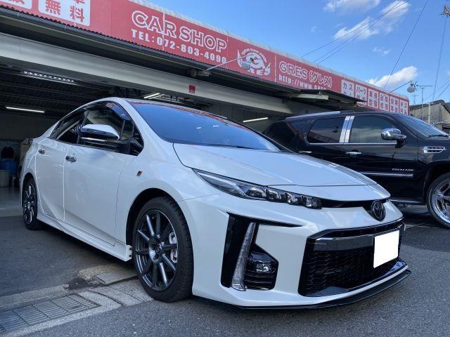 奈良県 生駒市より　ZVW52 トヨタ プリウス PHV 社外マフラー交換・取付
パーツ持込み取付　四条畷・寝屋川・大東・交野・枚方・門真・守口・京都