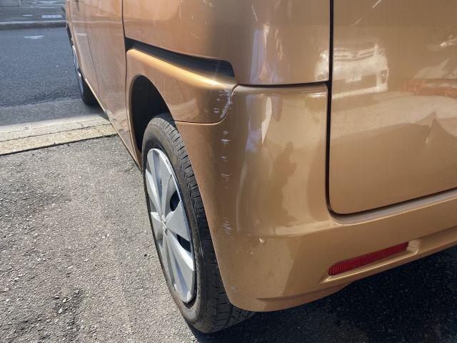 大阪府 四條畷市より　車両保険・事故修理 MK32S スズキ スペーシア 自損事故 板金塗装
キズ・へこみ直し　寝屋川・交野・守口・枚方・門真・大東・東大阪