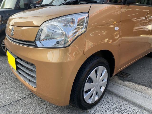大阪府 四條畷市より　車両保険・事故修理 MK32S スズキ スペーシア 自損事故 板金塗装
キズ・へこみ直し　寝屋川・交野・守口・枚方・門真・大東・東大阪