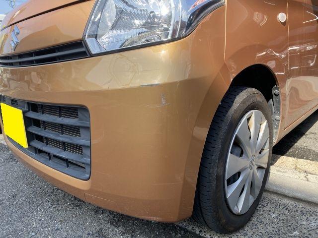 大阪府 四條畷市より　車両保険・事故修理 MK32S スズキ スペーシア 自損事故 板金塗装
キズ・へこみ直し　寝屋川・交野・守口・枚方・門真・大東・東大阪