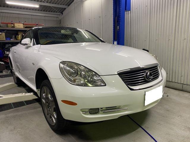 奈良県 生駒市より UZZ40 レクサス SC430 空気圧 奈良県 生駒市より UZZ40 レクサス SC430 空気圧