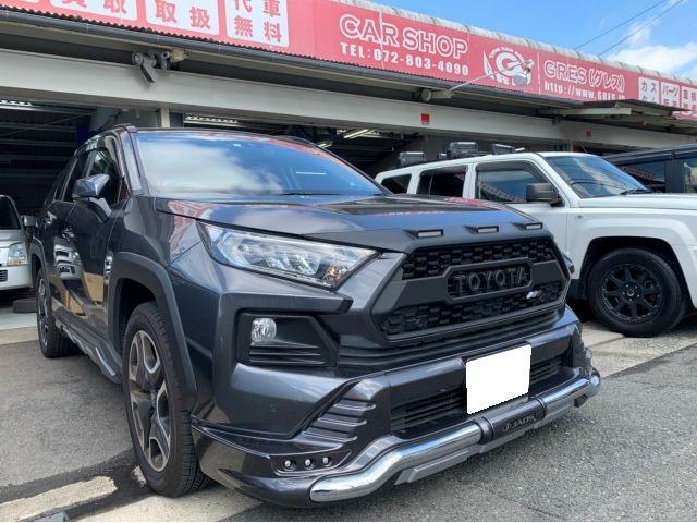 大阪市 北区より MXAA54 トヨタ RAV4 フロントグリル取付 TOYOTAグリル