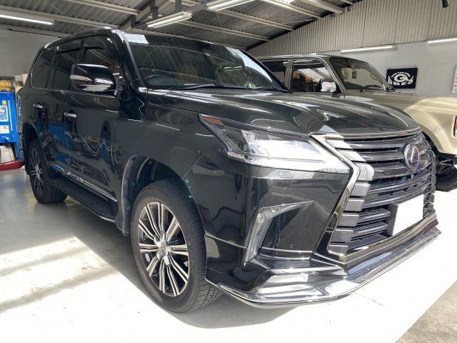 大阪市 旭区より URJ201W レクサス LX570 社外マフラー交換 大阪市 旭区より URJ201W レクサス LX570 社外マフラー交換