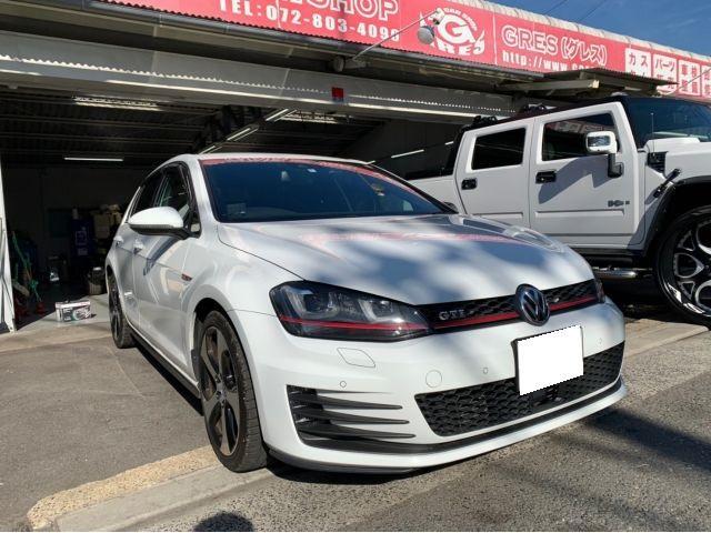 大阪府 豊中市より AUCHH フォルクスワーゲン ゴルフGTI バッテリー持込み交換　バッテリー取付　四條畷・寝屋川・大東・守口・門真・枚方・交野・京都