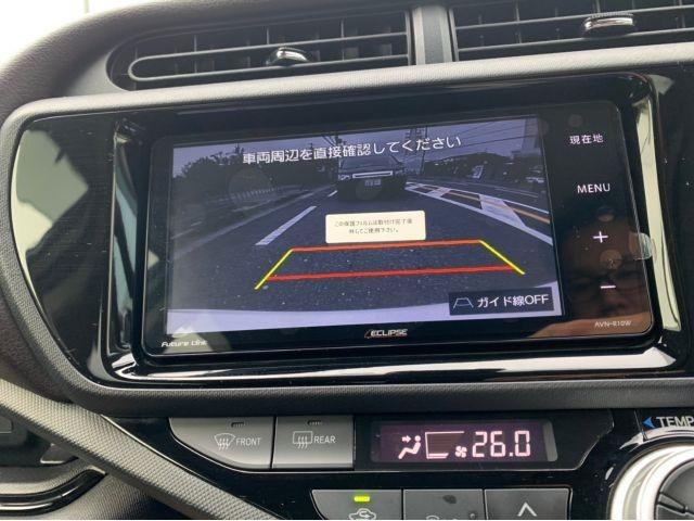 大阪府 守口市より トヨタ DAA-NHP10 アクア カーナビ取付 バックカメラ変換ケーブル取付 大東・四條畷・門真・東大阪・八尾・岸和田・松原・寝屋川・摂津