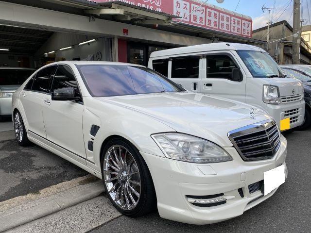 大阪府 四條畷市より メルセデスベンツ W221 S600 ATF圧送交換 トルコン太郎
オートマオイル交換　寝屋川・奈良・門真・枚方・京都・生駒・大東・交野・守口