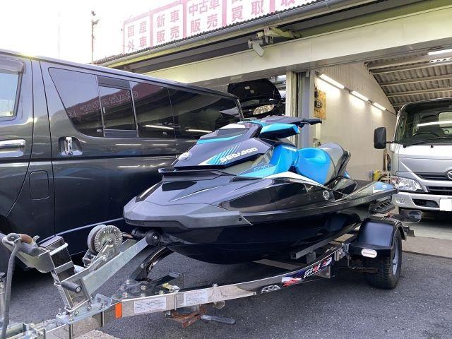 大阪府 寝屋川市より 2018'y SEADOO GTR 230 ボーディングステップ取付　ジェットスキー パーツ持込み取付　四條畷・奈良・摂津・吹田・奈良・守口・枚方