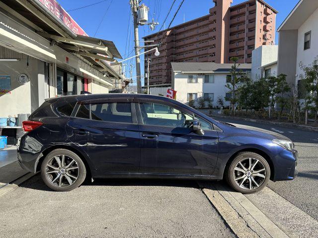 大阪府 四條畷市より スバル GT7 インプレッサスポーツ　キズへこみ直し・板金・塗装修理
保険事故修理　大東・守口・門真・寝屋川・枚方・高槻・東大阪