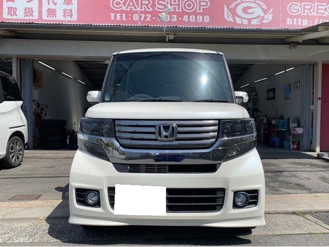 大阪府 四條畷市より ホンダ JF1 N-BOXカスタム 無限グリル取付 大阪府 四條畷市より ホンダ JF1 N-BOXカスタム 無限グリル取付
