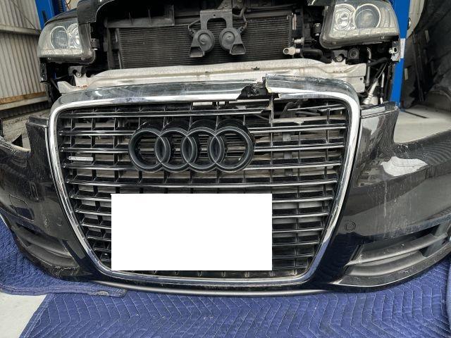 大阪府 四條畷市より アウディ A6　輸入車・外車　フロントバンパー・ラジエターグリル周辺
キズへこみ直し・鈑金塗装　寝屋川・生駒・東大阪・大東・門真・守口・摂津・枚方・交野・奈良