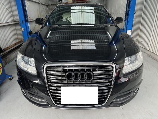 大阪府 四條畷市より アウディ A6　輸入車・外車　フロントバンパー・ラジエターグリル周辺
キズへこみ直し・鈑金塗装　寝屋川・生駒・東大阪・大東・門真・守口・摂津・枚方・交野・奈良