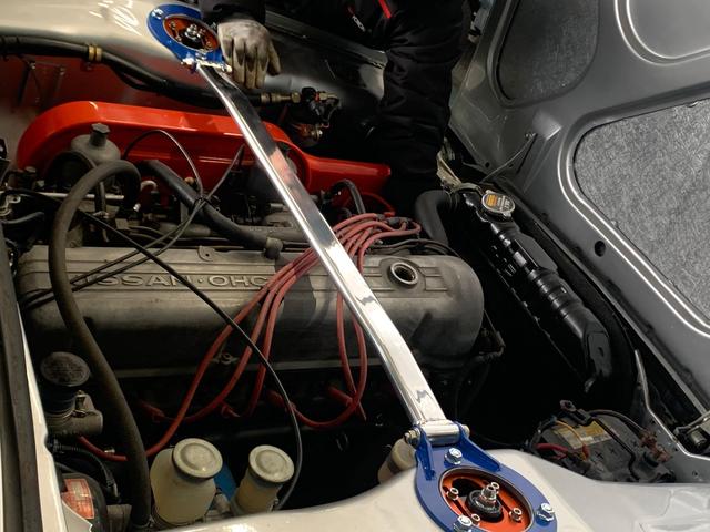 旧車 ハコスカ Gc10 ファンベルト交換 エンジンオイル交換 キャブ調整 グーネットピット 旧車 ハコスカ Gc10 ファンベルト交換 エンジンオイル交換 キャブ調整 グーネットピット