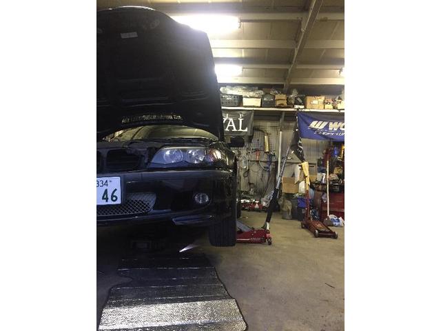 E46 リア パワーウィンドウ修理