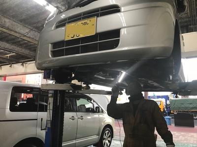 プロの整備士がメンテナンス