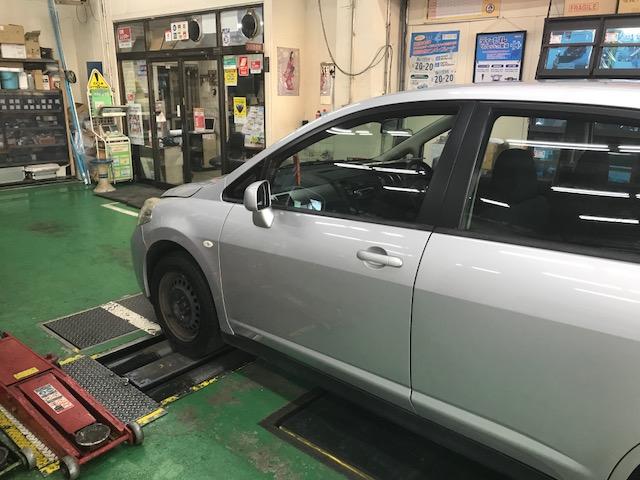 車検専用ラインも完備しています作業もスムーズでお待たせいたしません