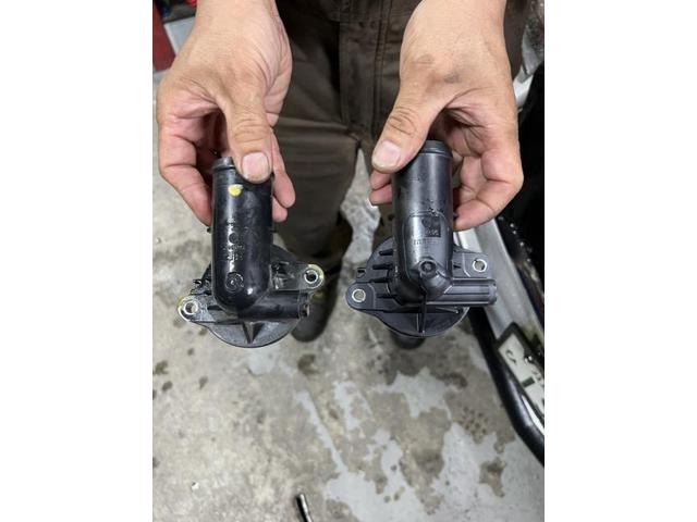 滋賀 カーオフィスジーザー チャージャー サーモスタット交換