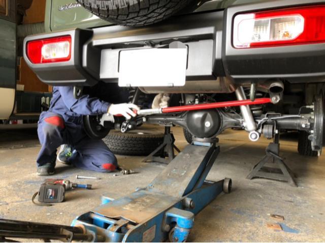 滋賀県 甲賀市 水口町 ジムニーシエラ JB74W オフロードサービス
